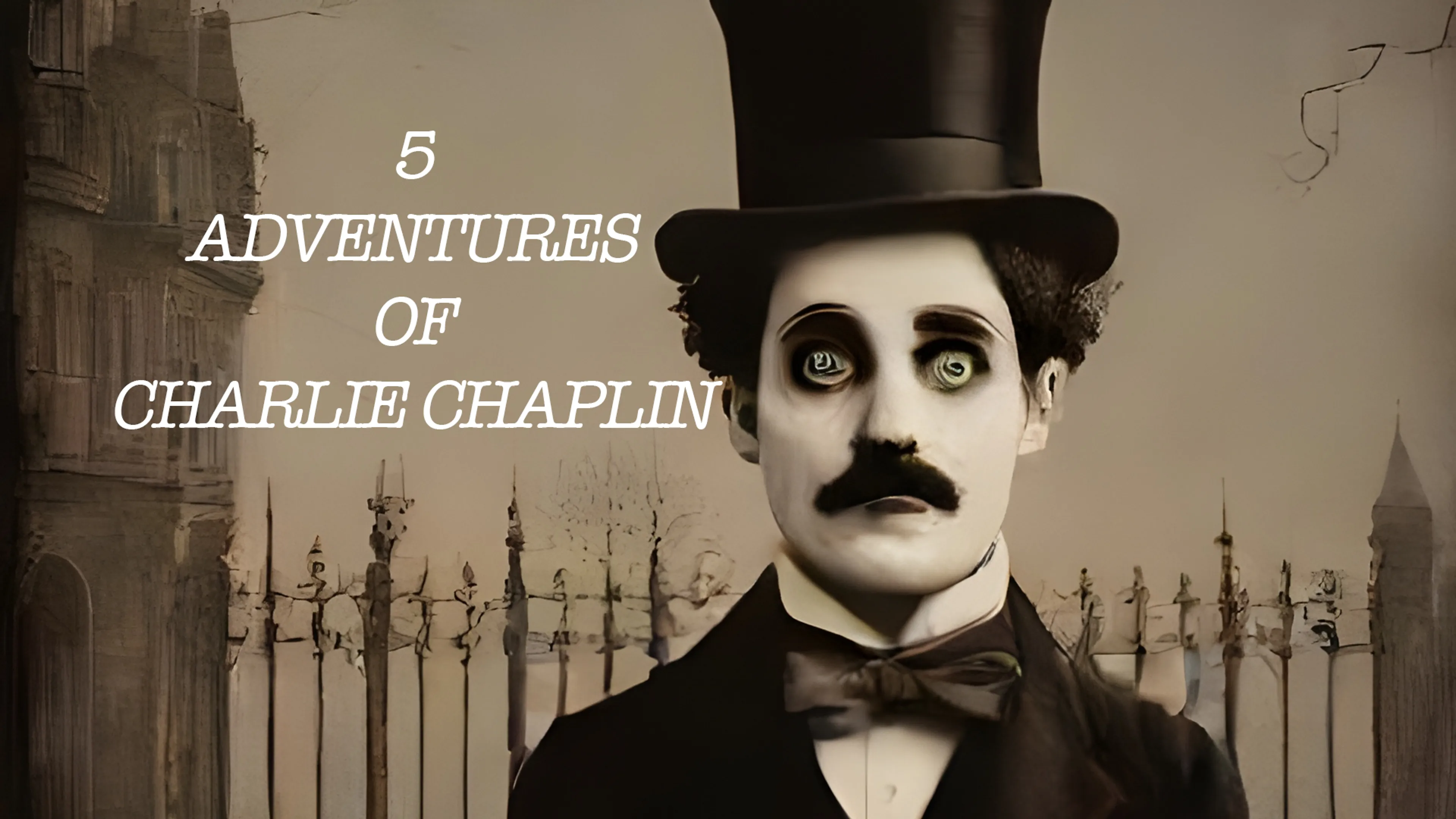 5 Adventures of Charlie Chaplin poster